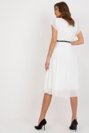 Sukienka Model DHJ-SK-8839-1.23X Ecru - Italy Moda Italy Moda
