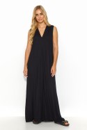 Sukienka Model M830 Black - Makadamia Makadamia Sukienka Model M830 Black - Makadamia Makadamia