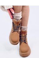 Traperki damskie timberki KELLERS COFFEE - Inello Inello Traperki damskie timberki KELLERS COFFEE - Inello Inello