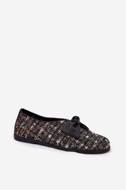 Baleriny Model Laura Messi 2921 Black - Step in style Step in style