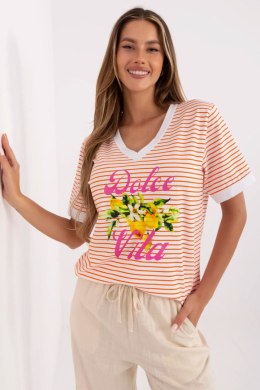 Bluzka Model MI-BZ-M6312-2.93 Orange - Italy Moda Italy Moda