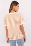 Bluzka Model MI-BZ-M6312-3.77 Orange - Italy Moda Italy Moda Bluzka Model MI-BZ-M6312-3.77 Orange - Italy Moda Italy Moda