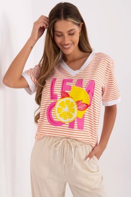 Bluzka Model MI-BZ-M6312-4.74 Orange - Italy Moda Italy Moda