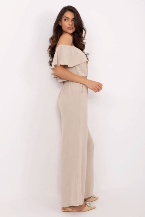 Kombinezon Model MI-KO-T52.67 Beige - Italy Moda Italy Moda Kombinezon Model MI-KO-T52.67 Beige - Italy Moda Italy Moda