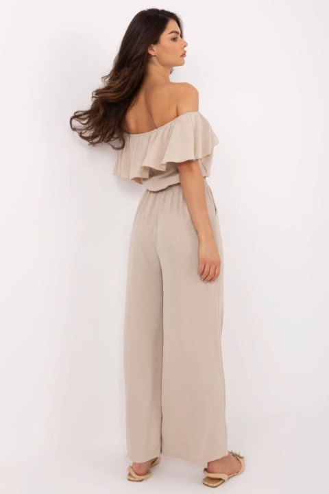 Kombinezon Model MI-KO-T52.67 Beige - Italy Moda Italy Moda Kombinezon Model MI-KO-T52.67 Beige - Italy Moda Italy Moda