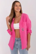 Koszula Damska Model DHJ-KS-25157.87 Dark Pink - Italy Moda Italy Moda Koszula Damska Model DHJ-KS-25157.87 Dark Pink - Italy Moda Italy Moda