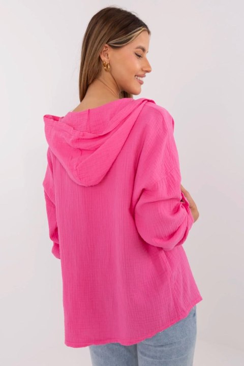 Koszula Damska Model DHJ-KS-25157.87 Dark Pink - Italy Moda Italy Moda Koszula Damska Model DHJ-KS-25157.87 Dark Pink - Italy Moda Italy Moda