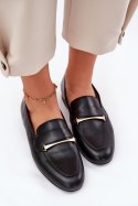 Mokasyny Model Maciejka K6809-01 Black - Step in style Step in style Mokasyny Model Maciejka K6809-01 Black - Step in style Step in style