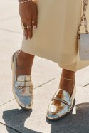 Mokasyny Model Maciejka K6809-25 Gold - Step in style Step in style Mokasyny Model Maciejka K6809-25 Gold - Step in style Step in style