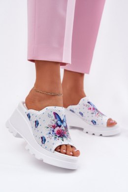 Sandał Klapki Model Artiker 56C0428 White - Step in style Step in style