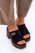 Sandał Klapki Model Vinceza 17400 Black - Step in style Step in style Sandał Klapki Model Vinceza 17400 Black - Step in style Step in style