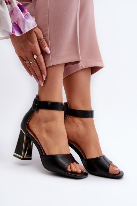 Sandały Model Rosazara 24SD35-6815 Black - Step in style Step in style Sandały Model Rosazara 24SD35-6815 Black - Step in style Step in style