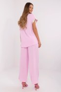 Spodnie Komplet Model DHJ-KMPL-9370.87 Light Pink - Italy Moda Italy Moda Spodnie Komplet Model DHJ-KMPL-9370.87 Light Pink - Italy Moda Italy Moda