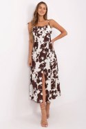 Sukienka Model MI-SK-23817-10.78 Brown - Italy Moda Italy Moda Sukienka Model MI-SK-23817-10.78 Brown - Italy Moda Italy Moda