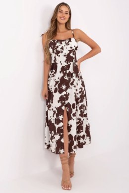 Sukienka Model MI-SK-23817-10.78 Brown - Italy Moda Italy Moda