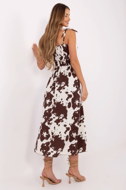 Sukienka Model MI-SK-23817-10.78 Brown - Italy Moda Italy Moda Sukienka Model MI-SK-23817-10.78 Brown - Italy Moda Italy Moda