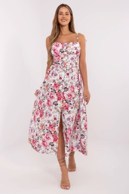 Sukienka Model MI-SK-23817-12.95 White/Pink - Italy Moda Italy Moda