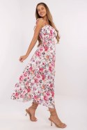 Sukienka Model MI-SK-23817-12.95 White/Pink - Italy Moda Italy Moda Sukienka Model MI-SK-23817-12.95 White/Pink - Italy Moda Italy Moda