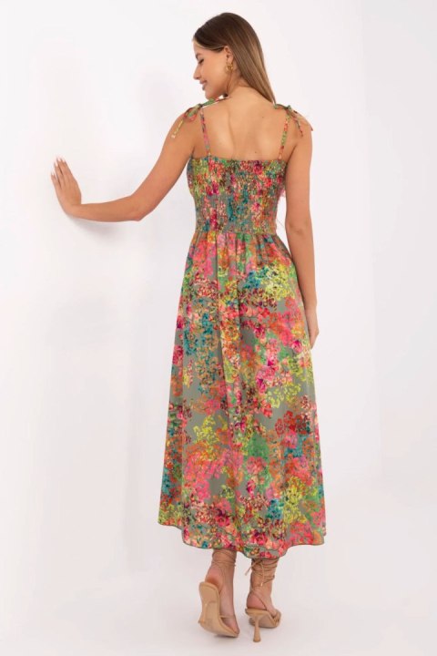 Sukienka Model MI-SK-23817-6.85 Khaki - Italy Moda Italy Moda Sukienka Model MI-SK-23817-6.85 Khaki - Italy Moda Italy Moda