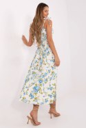 Sukienka Model MI-SK-23817-7.83 White/Blue - Italy Moda Italy Moda Sukienka Model MI-SK-23817-7.83 White/Blue - Italy Moda Italy Moda