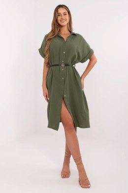 Sukienka Model MI-SK-A2494.99 Khaki - Italy Moda Italy Moda