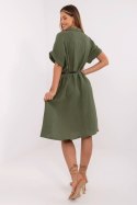 Sukienka Model MI-SK-A2494.99 Khaki - Italy Moda Italy Moda Sukienka Model MI-SK-A2494.99 Khaki - Italy Moda Italy Moda