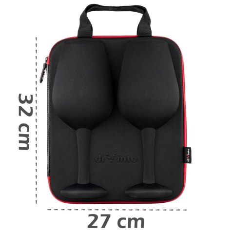 Etui z kieliszkami diVinto Who cares Diamond XXL Etui z kieliszkami diVinto Who cares Diamond XXL