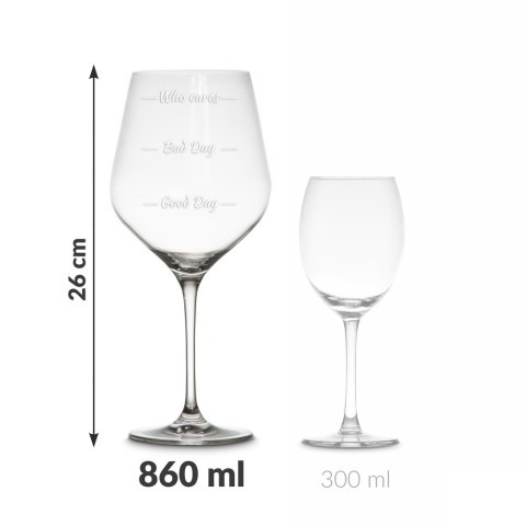 Gigantyczny Kieliszek diVinto WHO CARES etui 860ml Gigantyczny Kieliszek diVinto WHO CARES etui 860ml