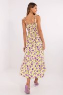 Sukienka Model MI-SK-23817-3.96 Light Yellow - Italy Moda Italy Moda Sukienka Model MI-SK-23817-3.96 Light Yellow - Italy Moda Italy Moda