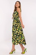 Sukienka Model MI-SK-23817.40 Black/Yellow - Italy Moda Italy Moda Sukienka Model MI-SK-23817.40 Black/Yellow - Italy Moda Italy Moda