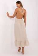 Sukienka Model MI-SK-88573.83 Beige - Italy Moda Italy Moda Sukienka Model MI-SK-88573.83 Beige - Italy Moda Italy Moda