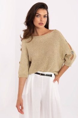 Sweter Damski Model MI-SW-1604.85 Yellow - Italy Moda Italy Moda