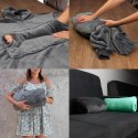 Bluzair SUPER MAMA - Bluza koc - Szary - prezent dla mamy - dzień matki