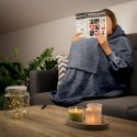Bluzair SUPER MAMA - Bluza koc - Szary - prezent dla mamy - dzień matki
