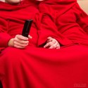 Kocyko - Szlafrok dla Pary Czerwony koc z rękawami Kocyko - Szlafrok dla Pary Czerwony koc z rękawami