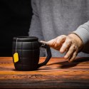 Kubek Granat Czarny 450ml dla niego chłopaka męża Kubek Granat Czarny 450ml dla niego chłopaka męża