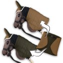 Derka dwustronna i nauszniki Skippi dla Hobby Horse - beż i oliwka Derka dwustronna i nauszniki Skippi dla Hobby Horse - beż i oliwka
