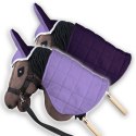 Derka dwustronna i nauszniki Skippi dla Hobby Horse - wrzos i śliwka Derka dwustronna i nauszniki Skippi dla Hobby Horse - wrzos i śliwka
