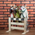 Hobby Horse Skippi - Almond - duży koń na kiju - A3 - kantar w zestawie