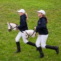 Hobby Horse Skippi - Biszkopt - duży koń na kiju - A3 - kantar w zestawie