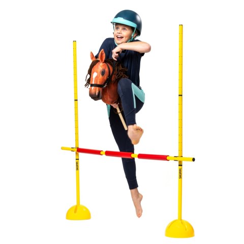 Hobby Horse Skippi - Bursztyn - duży koń na kiju - A3 - kantar - jak żywy Hobby Horse Skippi - Bursztyn - duży koń na kiju - A3 - kantar - jak żywy