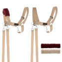 Skippi Kantar dla Hobby Horse - wodze, 2 wymienne futerka - beżowy Skippi Kantar dla Hobby Horse - wodze, 2 wymienne futerka - beżowy