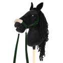 Skippi Kantar dla Hobby Horse - wodze, 2 wymienne futerka - ciemny zielony Skippi Kantar dla Hobby Horse - wodze, 2 wymienne futerka - ciemny zielony