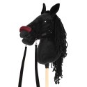 Skippi Kantar dla Hobby Horse - wodze, 2 wymienne futerka - czarny Skippi Kantar dla Hobby Horse - wodze, 2 wymienne futerka - czarny