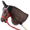 Skippi Kantar dla Hobby Horse - wodze, 2 wymienne futerka - czerwony Skippi Kantar dla Hobby Horse - wodze, 2 wymienne futerka - czerwony