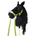 Skippi Kantar dla Hobby Horse - wodze, 2 wymienne futerka - jasny zielony Skippi Kantar dla Hobby Horse - wodze, 2 wymienne futerka - jasny zielony