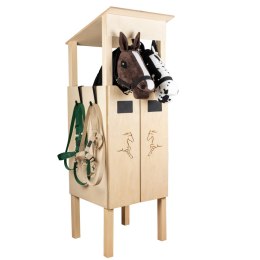 Skippi Stajnia dla Hobby Horse - podwójna, drewniana, polska produkcja
