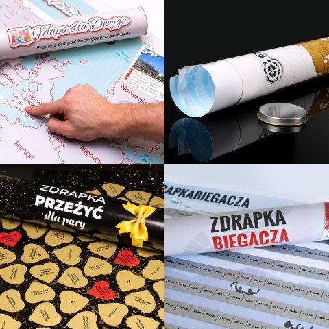 Zdrapka Przeżyć dla Pary Dwojga prezent Walentynki Zdrapka Przeżyć dla Pary Dwojga prezent Walentynki