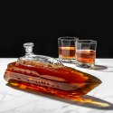 Karafka Jacht - szklana karafka do whisky 1L - prezent dla mężczyzny Karafka Jacht - szklana karafka do whisky 1L - prezent dla mężczyzny