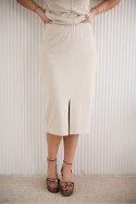 Spódnica Model M429 Lurex/Len - La Aurora La Aurora Spódnica Model M429 Lurex/Len - La Aurora La Aurora